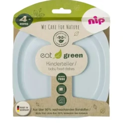 Shop All|2pc Nip Eat Green Kinderteller BPA/PVC Free Infant/Baby Food Plate/Dish Blue 4m+ - cutbabycare.com | baby boutique & care hub