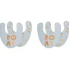 Shop All|4pc Splosh Baby/Infant Lion Cotton Feeding Bib Terry Absorbent 22x30cm Blue - cutbabycare.com | baby boutique & care hub