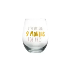 Pearhead - I've Waited 9 Months For This Motherhood Wine Glass - cutbabycare.com | baby boutique & care hub* Flash Sale
