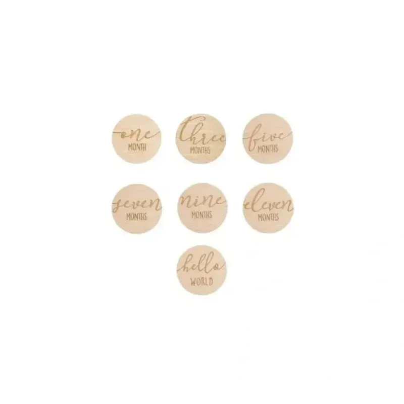 Pearhead - Wooden Reversible Milestone Photo Prop - cutbabycare.com | baby boutique & care hub* Shop