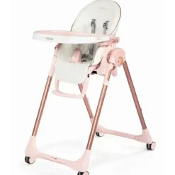 Peg-Perego - Prima Pappa Zero 3 High Chair, Mon Amour (Rose Gold) - cutbabycare.com | baby boutique & care hub* Online
