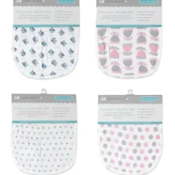 Petite L'Amour Muslin Bib - Colors May Vary - cutbabycare.com | baby boutique & care hub* Flash Sale