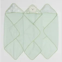 Piccolo Bambino - 3Pk Hooded Towel Green - cutbabycare.com | baby boutique & care hub* Shop