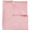 Piccolo Bambino - Sweater Knit Blanket On Wooden Hanger Pink - cutbabycare.com | baby boutique & care hub* Best