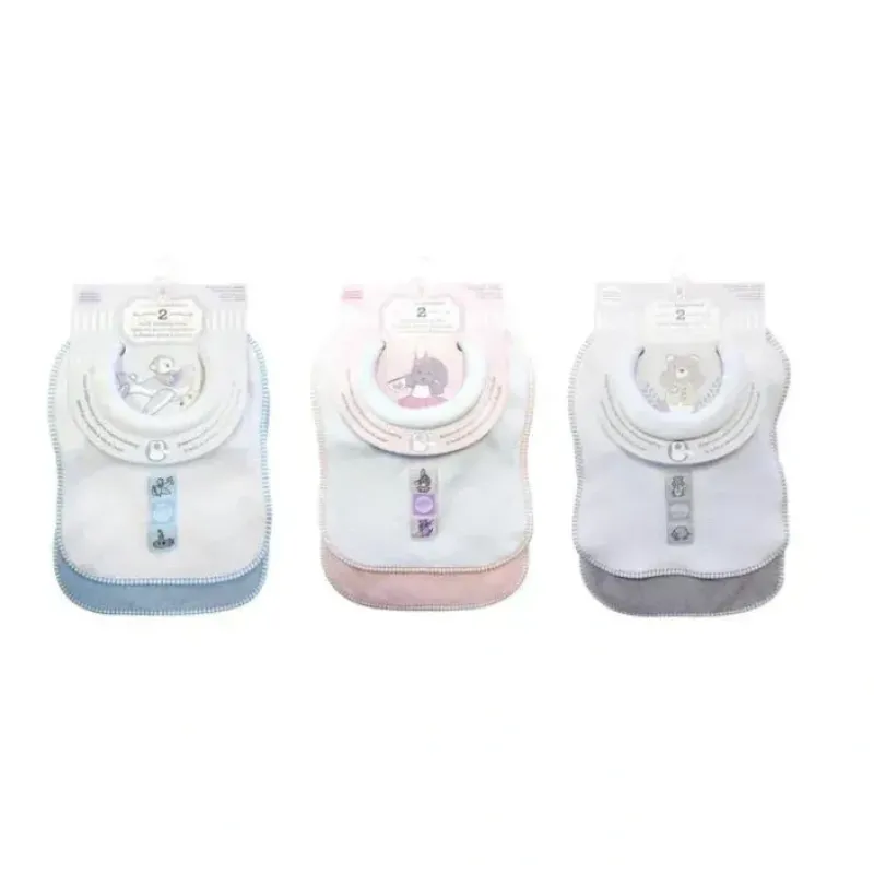 Piccolo Bambino Terry Milk Feeding Bib 2 Pack - cutbabycare.com | baby boutique & care hub* Cheap