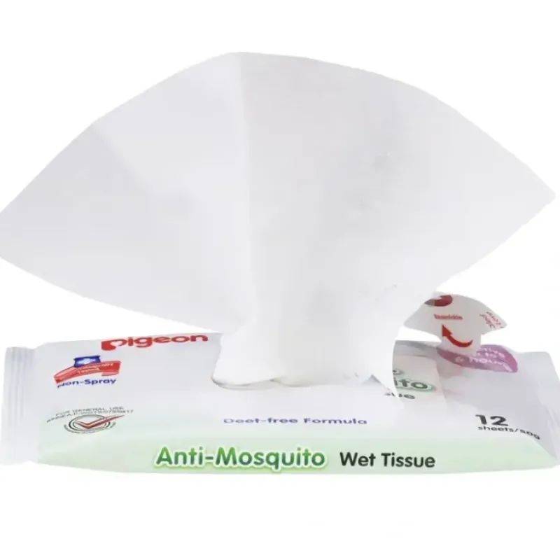 PIGEON Anti Mosquito Wipes 12s - cutbabycare.com | baby boutique & care hub* Online