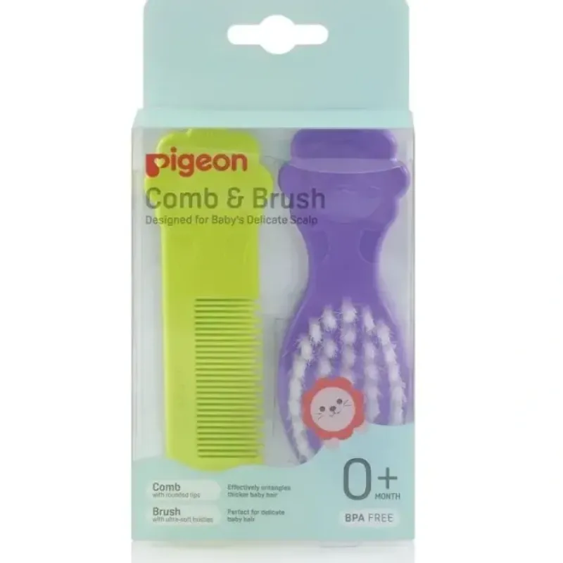 PIGEON Brush & Comb Set - cutbabycare.com | baby boutique & care hub* Cheap