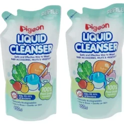PIGEON 1.3L Liquid Cleanser Refill Baby Soap Teat/Bottles/Toys/Fruit/Vegetables - cutbabycare.com | baby boutique & care hub* Cheap
