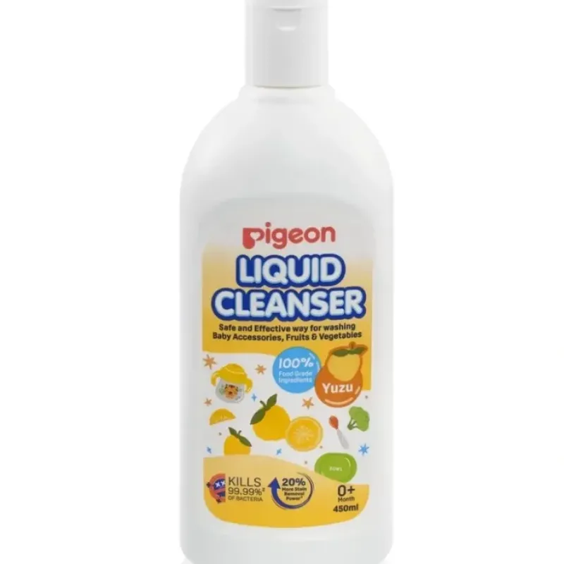 PIGEON Liquid Cleanser Yuzu 450ml - cutbabycare.com | baby boutique & care hub* Sale