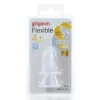 PIGEON Peristaltic Slim Neck Teat Medium 2 Pack - cutbabycare.com | baby boutique & care hub* Clearance