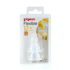 PIGEON Peristaltic Slim Teat LL 2 Pack - cutbabycare.com | baby boutique & care hub* Online