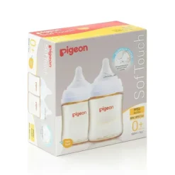 PIGEON Softouch Bottle PPSU Twin Pack 160ml - cutbabycare.com | baby boutique & care hub* Store