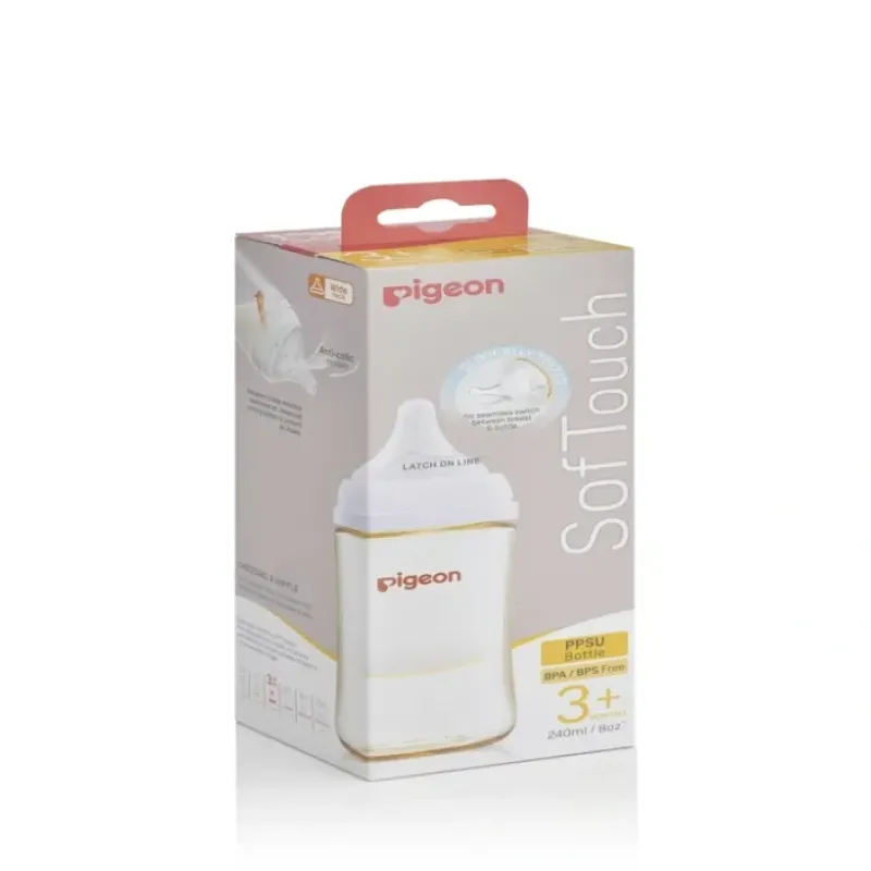 PIGEON SofTouch III Bottle M PPSU 240ml - cutbabycare.com | baby boutique & care hub* Store