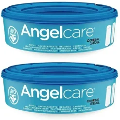 Shop All|2PK Angelcare Baby Size 1 Nappy/Diaper Cassette Refill for Disposal System/Bin - cutbabycare.com | baby boutique & care hub