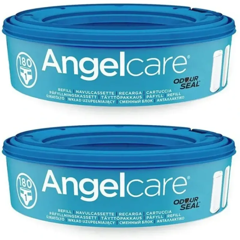 Shop All|2PK Angelcare Baby Size 1 Nappy/Diaper Cassette Refill for Disposal System/Bin - cutbabycare.com | baby boutique & care hub