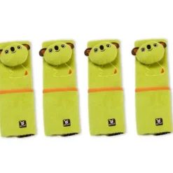 Stroller|4PK Benbat Koala Pals Car Seat Belt Safety Cover 4-8m Baby/Infant Strap/Pads GRN - cutbabycare.com | baby boutique & care hub