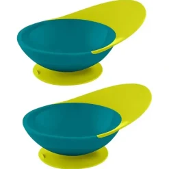 Shop All|2PK Boon Blue/Green Catch Bowl w/ Spill Catcher for Baby/Toddler Food Mat/Tray - cutbabycare.com | baby boutique & care hub