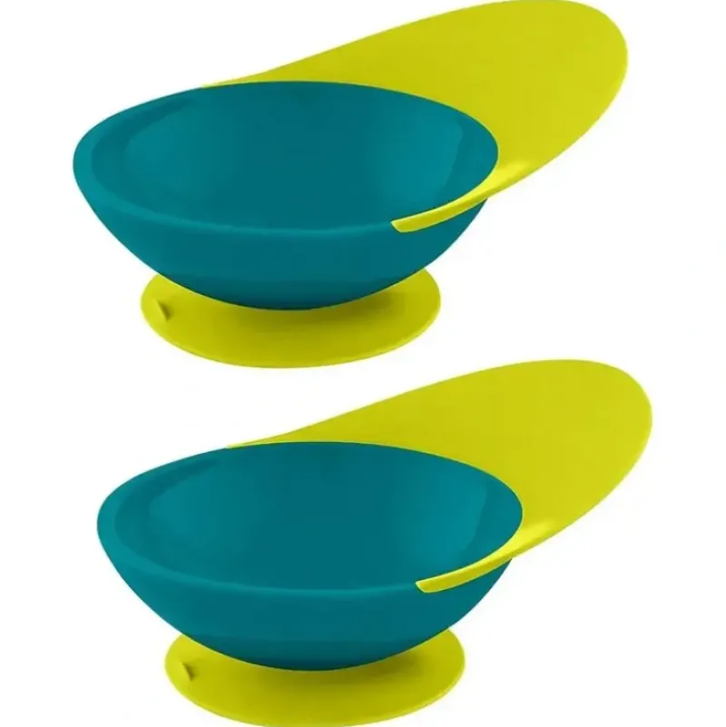 Shop All|2PK Boon Blue/Green Catch Bowl w/ Spill Catcher for Baby/Toddler Food Mat/Tray - cutbabycare.com | baby boutique & care hub