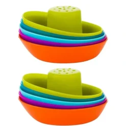 Bath Potty|2PK Boon Fleet Stacking Boat/Ship Bath Time Toy/Play for Baby/Toddlers/Kids - cutbabycare.com | baby boutique & care hub