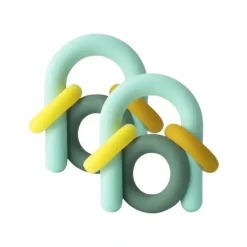 Shop All|2PK Boon HOOP Dishwasher Safe Food-Grade Silicone Toddler/Baby Teether Toy 0M+ - cutbabycare.com | baby boutique & care hub