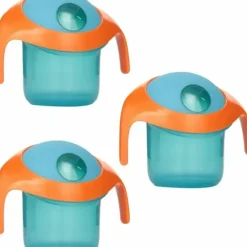 Shop All|3PK Boon Nosh Baby/Toddler/Kids Feeding Snack Container Food Cup 9m+ w/ Lid Blue - cutbabycare.com | baby boutique & care hub