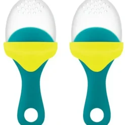 Shop All|2PK Boon Pulp Silicone Feeder for Baby/Infant Feeding/Wean/Teething Green/Blue - cutbabycare.com | baby boutique & care hub