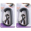 Stroller|2PK dreambaby Carry Clip Hook Carabiner For Stroller/Pram Shopping Trolley Black - cutbabycare.com | baby boutique & care hub