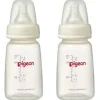 Shop All|2PK PIGEON 120ml Baby Feeding Bottle w/Slim Neck S Silicone Teat Round Hole 0-3m - cutbabycare.com | baby boutique & care hub