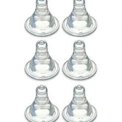 Shop All|6PK PIGEON Peristaltic Slim Neck Soft Silicone Teat L 9m+ f/ Baby/Infant Bottle - cutbabycare.com | baby boutique & care hub