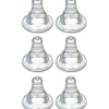 Shop All|6PK PIGEON Peristaltic Slim Neck Soft Silicone M Teat 4m+ for Baby/Infant Bottle - cutbabycare.com | baby boutique & care hub