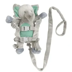 Playette 2-in-1 Travel Harness Buddy/Adjustable Strap Baby/Kids 18m-4y Elephant - cutbabycare.com | baby boutique & care hub* Online