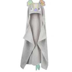 Playgro Fauna Friends Baby Bathing Soft Cotton Hooded Drying Towel Koala 0m+ - cutbabycare.com | baby boutique & care hub* Outlet