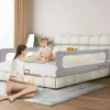 Playpals Baby Bed Rail 200x85CM Adjustable Folding Kids Safety Toddler Protect - cutbabycare.com | baby boutique & care hub* Best