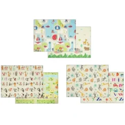 Playpals Kids Play Mat Baby Crawling Double Folding XPE Foam Pad Non-slip Carpet - cutbabycare.com | baby boutique & care hub* Sale