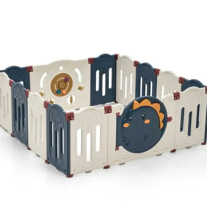 Playpals Kids Playpen Baby Large Safety Gate Toddler Fence Child Play 14 Panels - cutbabycare.com | baby boutique & care hub* Store
