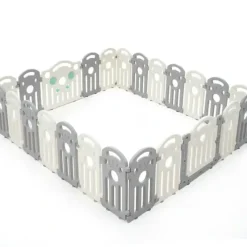 Playpals Kids Playpen Baby Safety Gate Toddler Fence Child Play Game 24 Panels - cutbabycare.com | baby boutique & care hub* Cheap