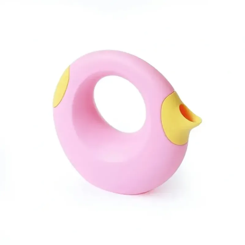 Quut Cana 19cm Small Water Can Bath Play Toys for Kids Sweet Pink/Yellow Stone - cutbabycare.com | baby boutique & care hub* Flash Sale