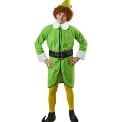 Shop All|Rubies Buddy The Elf Men's Christmas Movie Dress Up Party Costume Set Size STD - cutbabycare.com | baby boutique & care hub