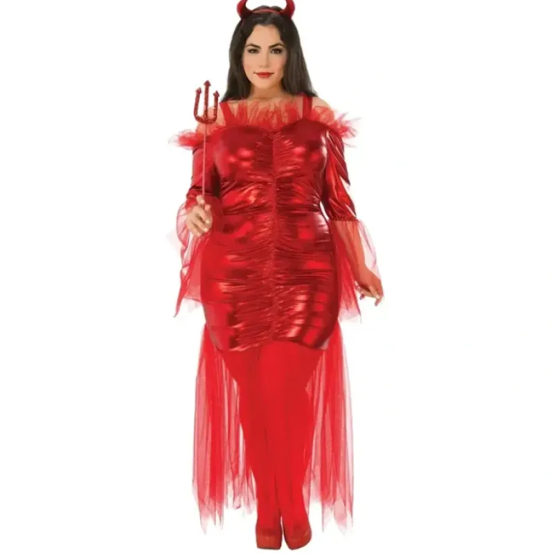 Rubies Red Devil Bride Demon/Evil Scary Women Dress Up Costume Size Plus - cutbabycare.com | baby boutique & care hub* Discount
