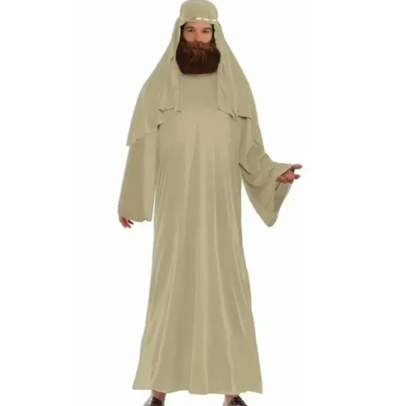 Rubies Three Kings Wiseman Costume/Outfit Robe Ivory w/ Headpiece Adult Standard - cutbabycare.com | baby boutique & care hub* Store