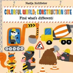 Sandy Ruben - Colorful World, Construction Site Baby Book - cutbabycare.com | baby boutique & care hub* Cheap