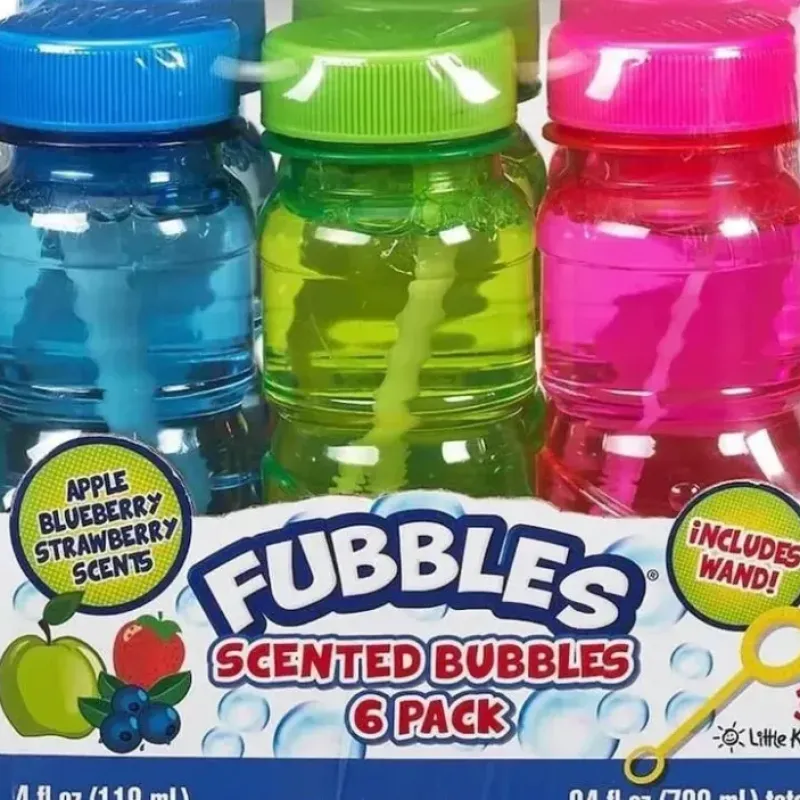 Sandy Ruben - Little Kids Fubbles Scented 4 oz Bubbles with Wand, 6 Pack - cutbabycare.com | baby boutique & care hub* Outlet