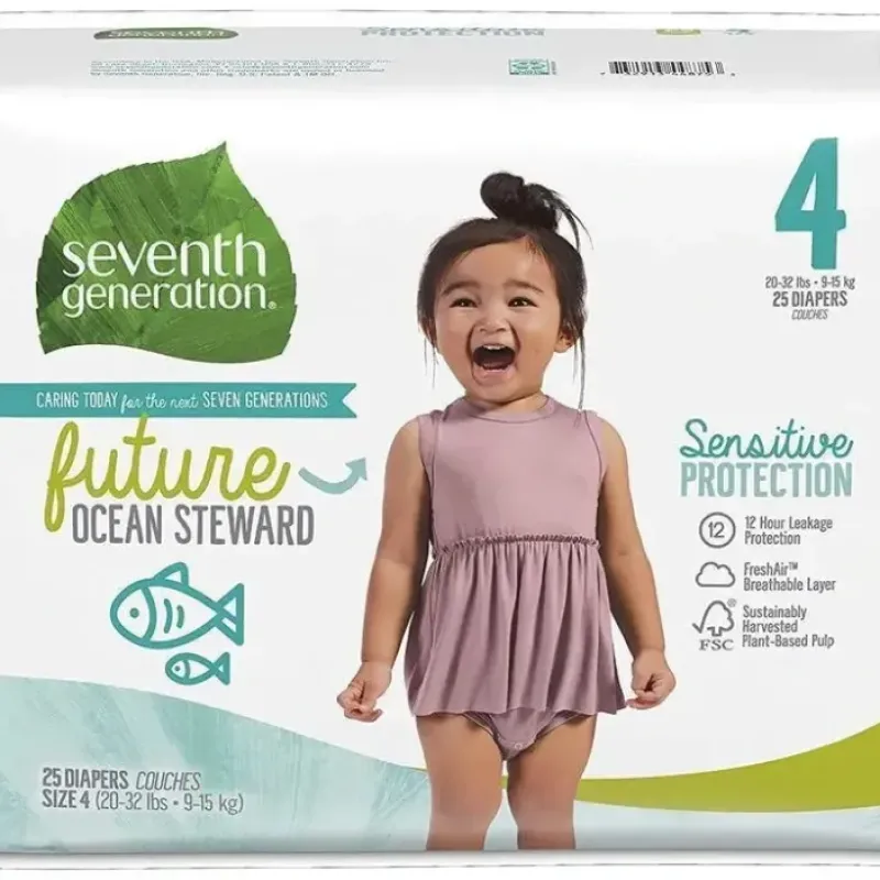 Seventh Generation Baby Diapers Sensitive Protection Size 4 - cutbabycare.com | baby boutique & care hub* Fashion