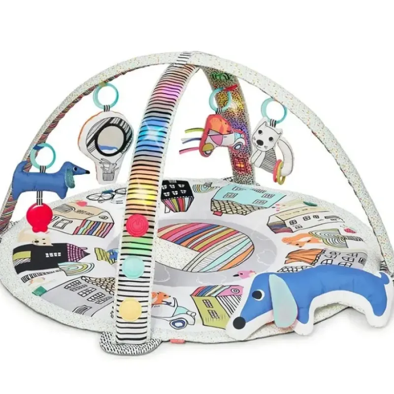 Skip Hop Bold High Contrast Artwork Vibrant Village Smart Lights Activity Gym - cutbabycare.com | baby boutique & care hub* Store