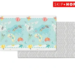 Skip Hop Doubleplay Reversible Play Mat Kids Baby - Little Travellers - cutbabycare.com | baby boutique & care hub* Best Sale