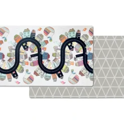 Skip Hop Doubleplay Reversible Playmat - Vibrant Village - cutbabycare.com | baby boutique & care hub* Best