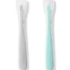 Skip Hop Easy Feed Spoons Grey/Soft Teal - cutbabycare.com | baby boutique & care hub* Clearance