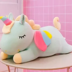 Sleep Unicorn Coral Fleece Large Plush Toys 80cm Green - cutbabycare.com | baby boutique & care hub* Sale