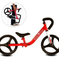 SmarTrike - Folding Balance Bike with Safety Gear, Red - cutbabycare.com | baby boutique & care hub* Sale