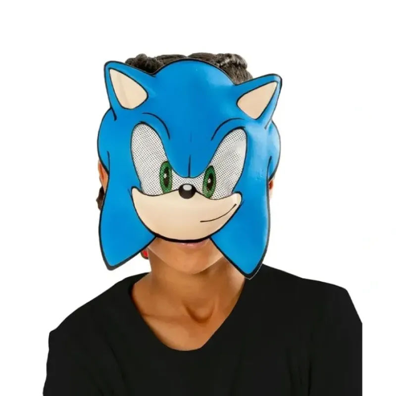 Sonic the Hedgehog 1/2 Mask Kids/Children Halloween Party Costume Accessory - cutbabycare.com | baby boutique & care hub* Clearance